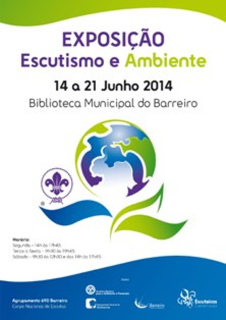 EXPOSIÇÃO “ESCUTISMO E AMBIENTE” EXPOSIÇÃO “ESCUTISMO E AMBIENTE”