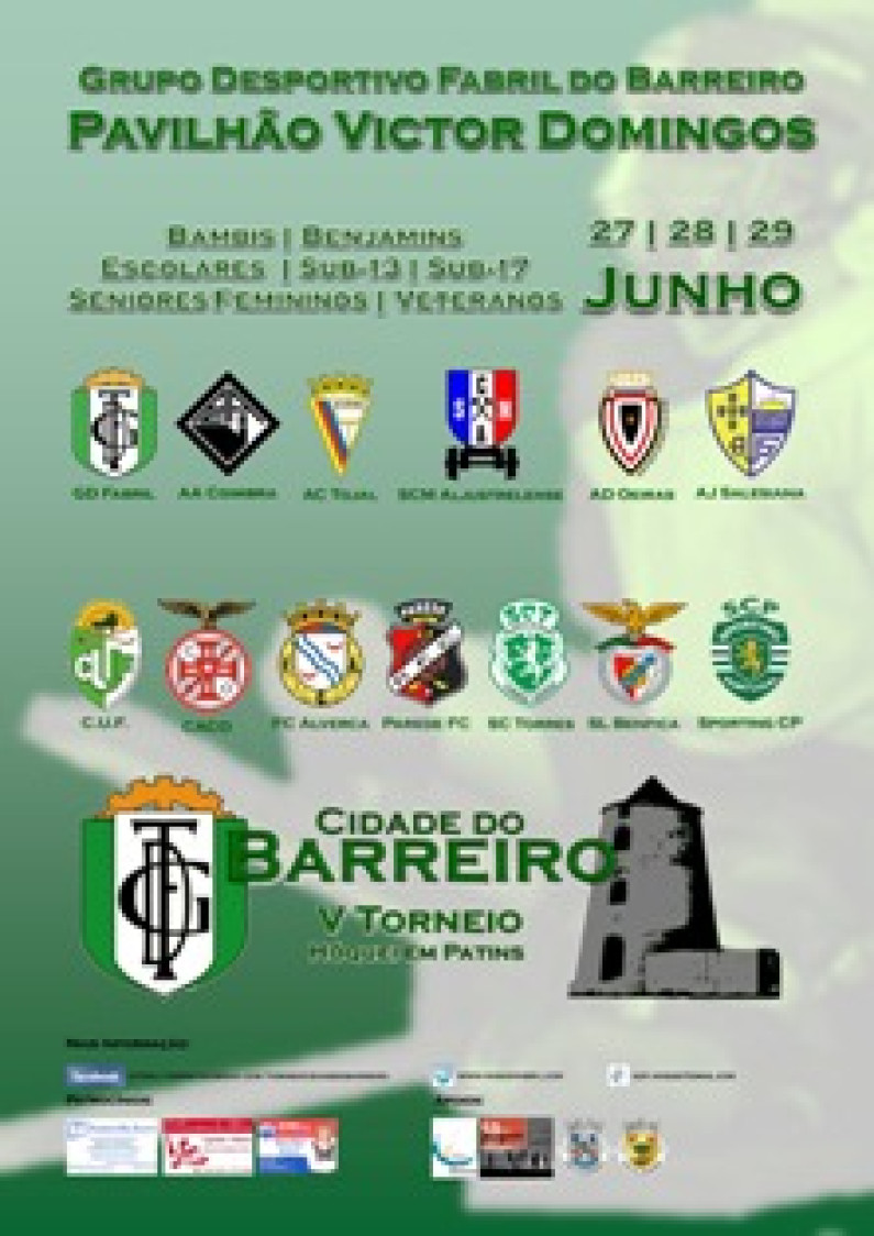 V Torneio Cidade do Barreiro, em Hóquei em Patins V Torneio Cidade do Barreiro, em Hóquei em Patins