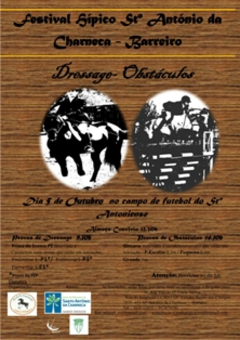 1º Festival Hípico Santo António da Charneca-Barreiro 1º Festival Hípico Santo António da Charneca-Barreiro