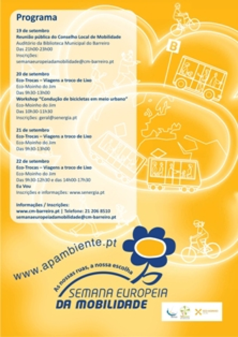 SEMANA EUROPEIA DA MOBILIDADE SEMANA EUROPEIA DA MOBILIDADE