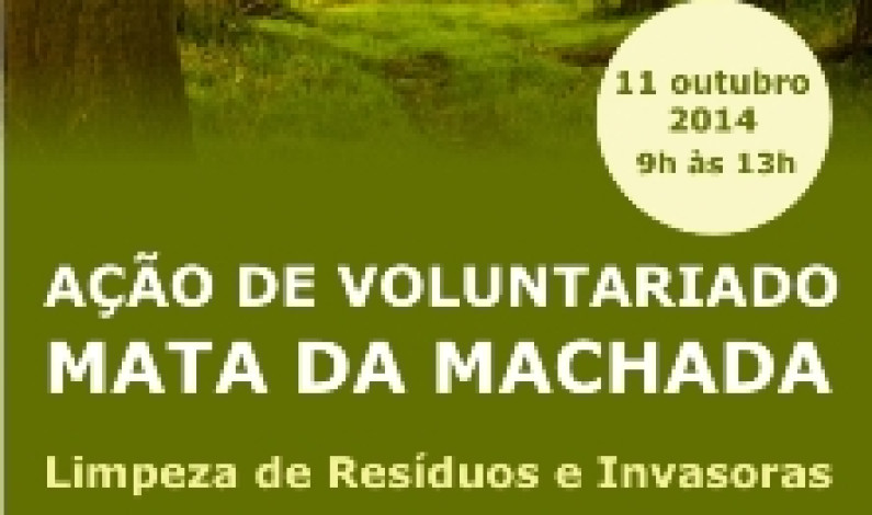 AÇÃO DE VOLUNTARIADO – LIMPEZA DE RESÍDUOS E INVASORAS AÇÃO DE VOLUNTARIADO – LIMPEZA DE RESÍDUOS E INVASORAS