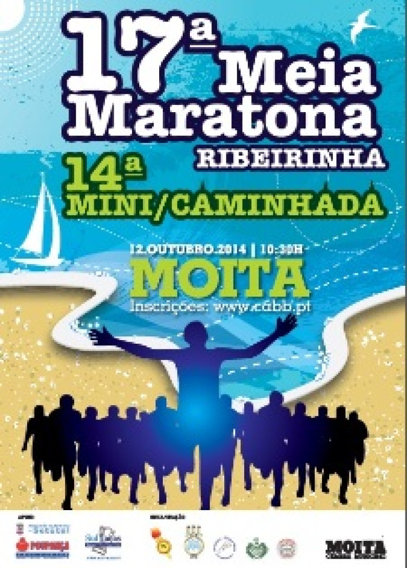 Inscrições abertas para a 17ª Meia e 14ª Mini Maratonas Ribeirinhas da Moita Inscrições abertas para a 17ª Meia e 14ª Mini Maratonas Ribeirinhas da Moita