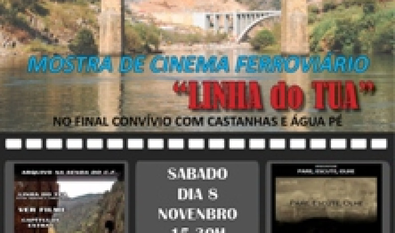 O Comboio no Cinema 2 com convivio de castanha e água pé O Comboio no Cinema 2 com convivio de castanha e água pé