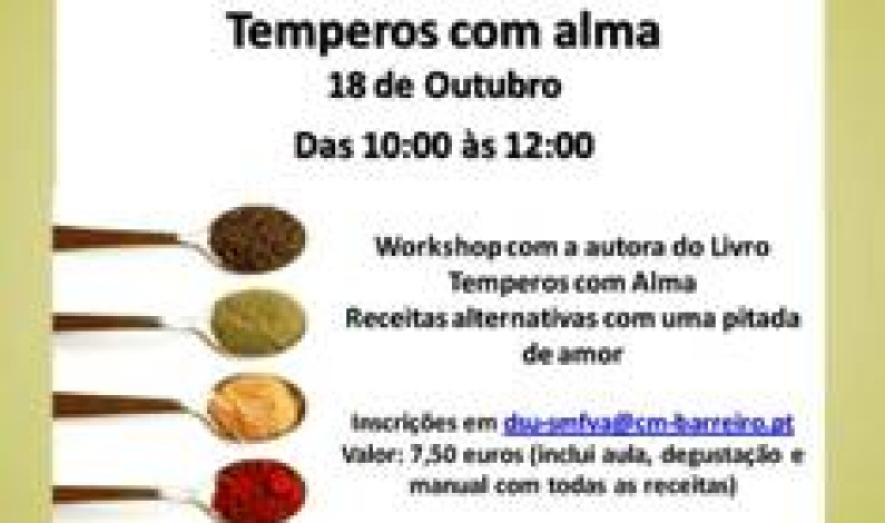 No Mercado Há… “Temperos com alma” No Mercado Há… “Temperos com alma”
