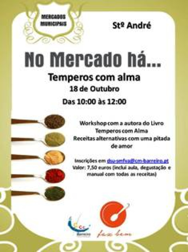 No Mercado Há… “Temperos com alma” No Mercado Há… “Temperos com alma”