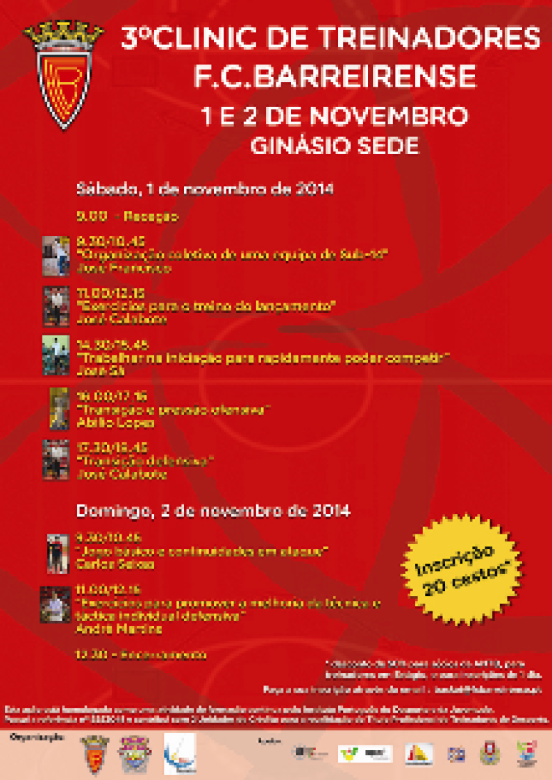 Basquetebol 3º Clinic FC Barreirense Basquetebol 3º Clinic FC Barreirense