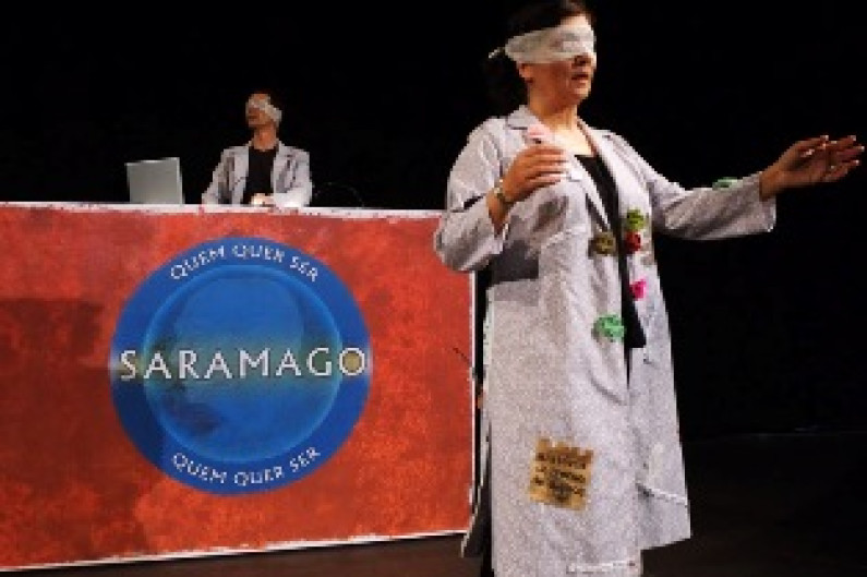 Quem Quer Ser Saramago?” para ver na Biblioteca da Moita Quem Quer Ser Saramago?” para ver na Biblioteca da Moita