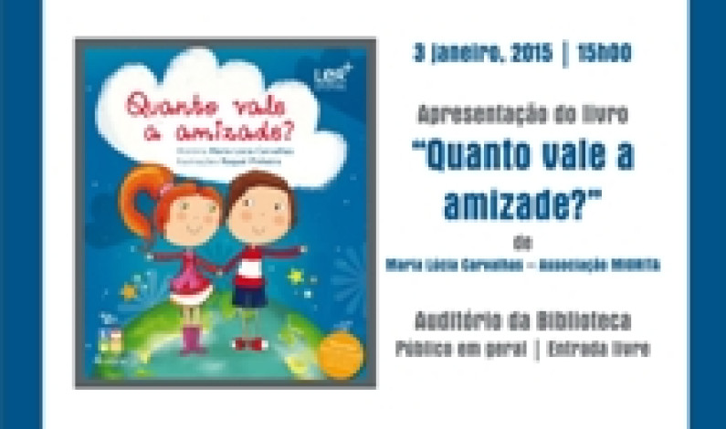 “QUANTO VALE A AMIZADE?” “QUANTO VALE A AMIZADE?”