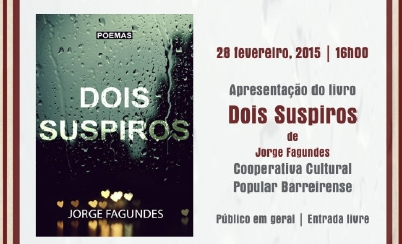 APRESENTAÇÃO DO LIVRO “DOIS SUSPIROS” APRESENTAÇÃO DO LIVRO “DOIS SUSPIROS”