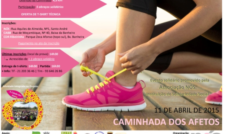 NÓS promove Caminhada dos Afetos a 11 de abril NÓS promove Caminhada dos Afetos a 11 de abril