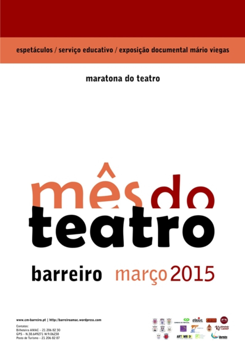 MÊS DO TEATRO | BARREIRO | MARÇO 2015 | PROGRAMA MÊS DO TEATRO | BARREIRO | MARÇO 2015 | PROGRAMA