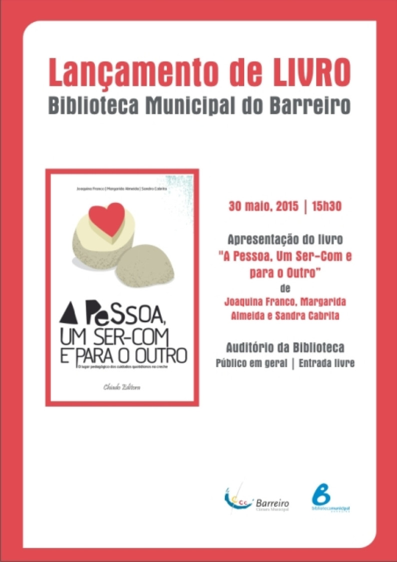 APRESENTAÇÃO DO LIVRO ” A PESSOA, UM SER-COM E PARA O OUTRO” APRESENTAÇÃO DO LIVRO ” A PESSOA, UM SER-COM E PARA O OUTRO”