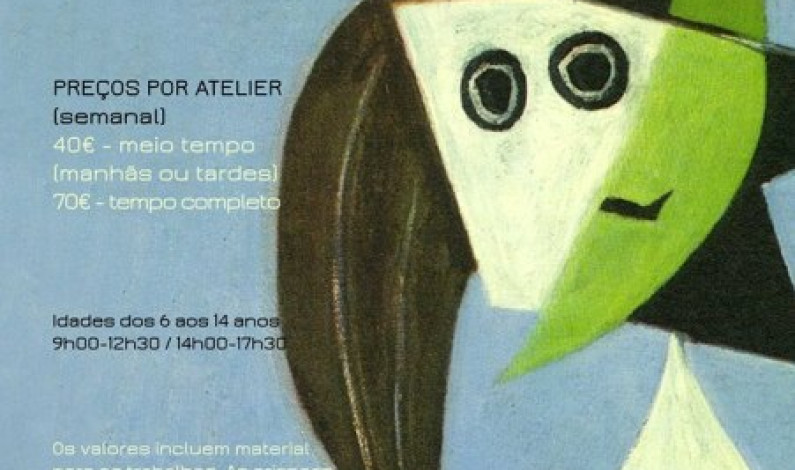 Ateliers para crianças – férias de Verão Ateliers para crianças – férias de Verão