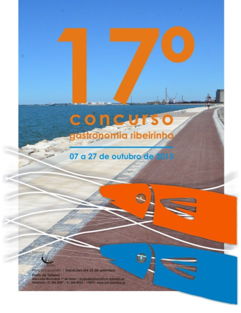 Onze restaurantes participam no Concurso de Gastronomia Ribeirinha, de 7 a 27 de outubro Onze restaurantes participam no Concurso de Gastronomia Ribeirinha, de 7 a 27 de outubro