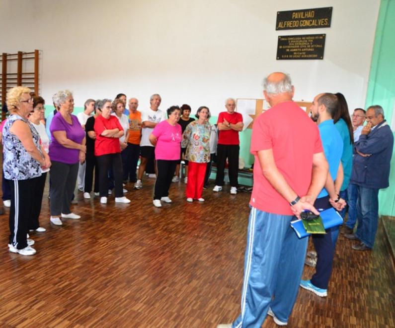 Ginástica Sénior movimenta mais de 700 pessoas do Concelho Ginástica Sénior movimenta mais de 700 pessoas do Concelho