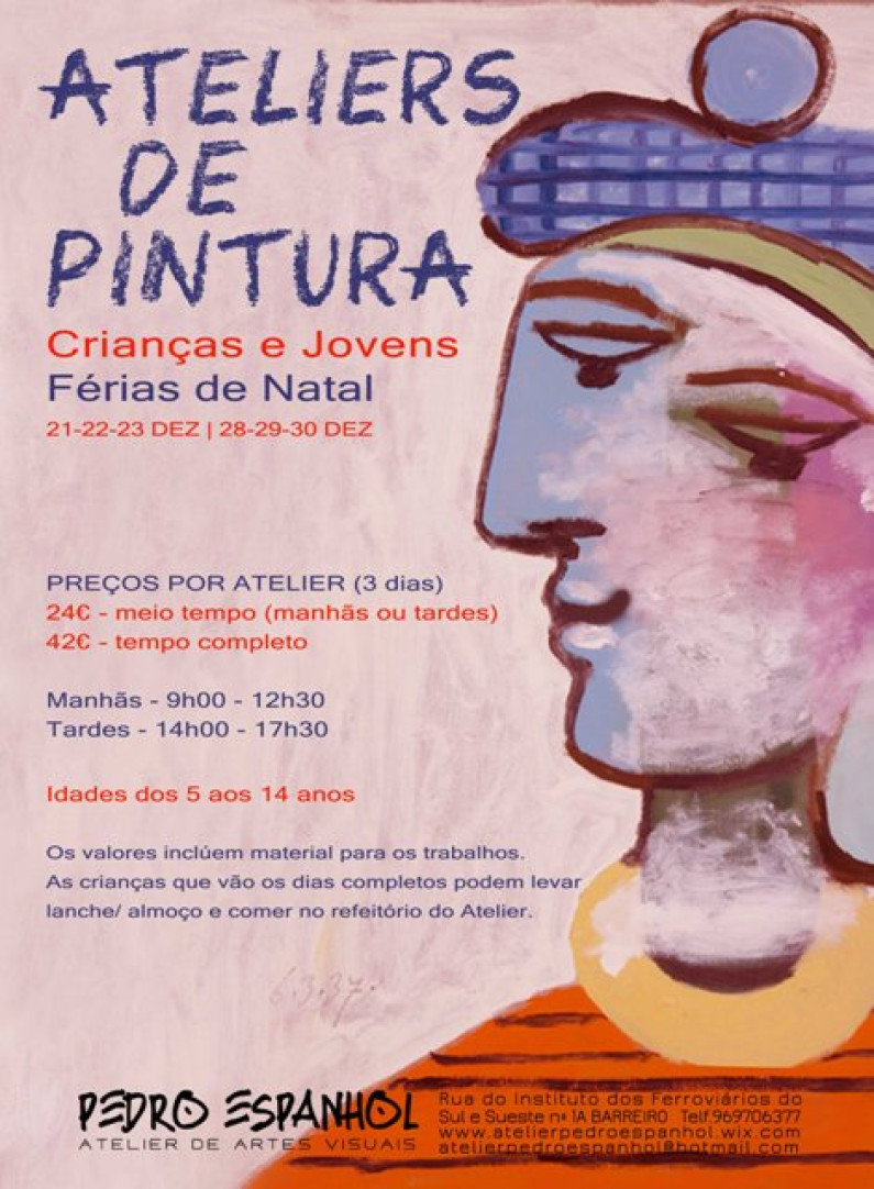 ATELIERS PARA CRIANÇAS E JOVENS | Férias de Natal ATELIERS PARA CRIANÇAS E JOVENS | Férias de Natal