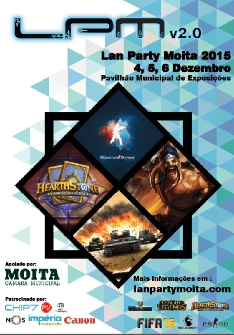 Lan Party da Moita de regresso ao Pavilhão Municipal de Exposições Lan Party da Moita de regresso ao Pavilhão Municipal de Exposições