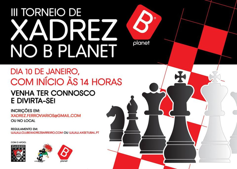 III Torneio de Xadrez no Centro Comercial B. Planet III Torneio de Xadrez no Centro Comercial B. Planet