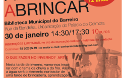 Sonhar Acordados Inscrições abertas para workshops Sonhar Acordados Inscrições abertas para workshops