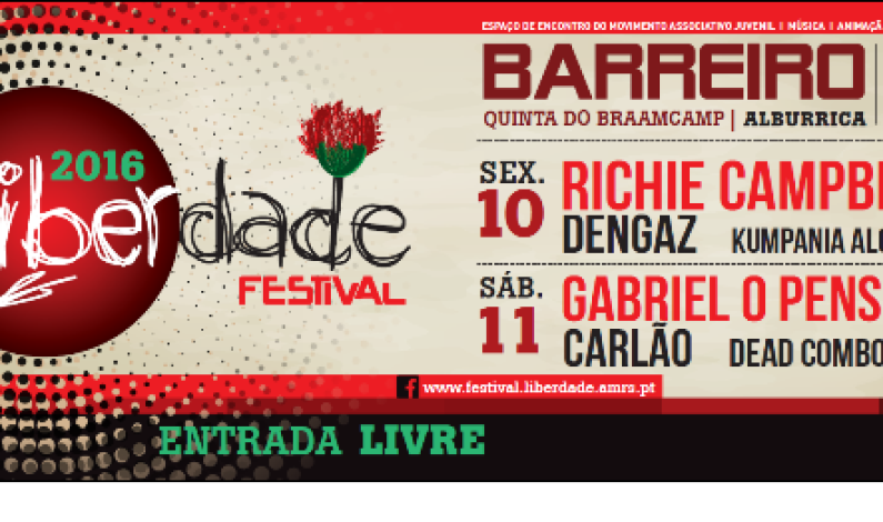 FESTIVAL LIBERDADE 2016 FESTIVAL LIBERDADE 2016