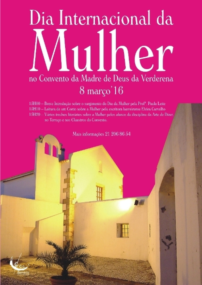 Março Iniciativas no Convento Madre de Deus da Verderena Março Iniciativas no Convento Madre de Deus da Verderena