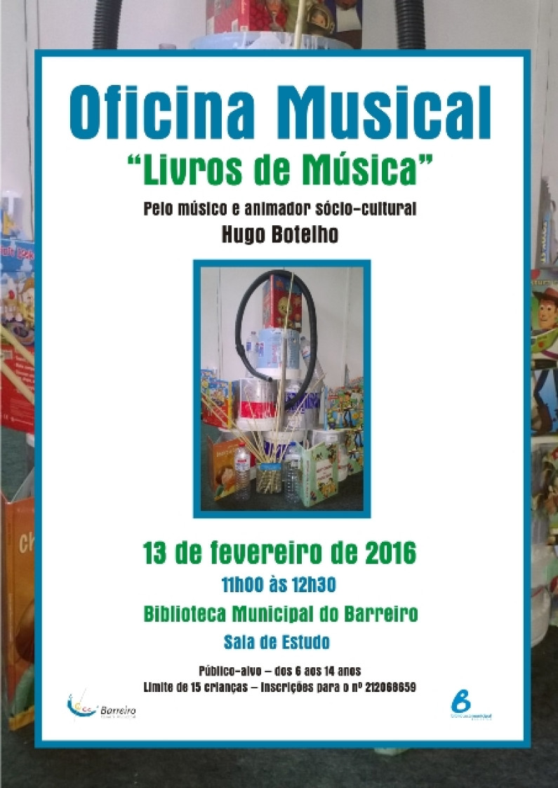 Oficina Musical “Livros de Música” Oficina Musical “Livros de Música”