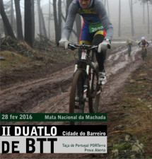 Duatlo BTT “Cidade do Barreiro” na Mata Nacional da Machada a 28 de fevereiro Duatlo BTT “Cidade do Barreiro” na Mata Nacional da Machada a 28 de fevereiro