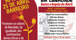 “Antes e depois de Abril – Testemunhos em Liberdade” “Antes e depois de Abril – Testemunhos em Liberdade”